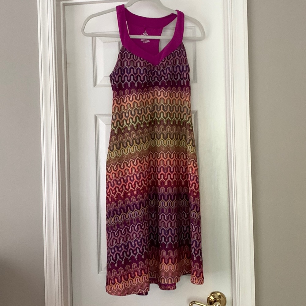 - Prana halter sun dress